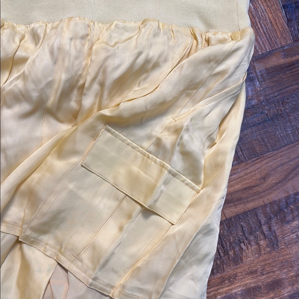 Cinq a Sept Amia Yellow Women's Jumpsuit - Picture 3 of 4